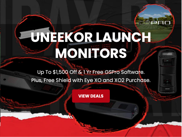 Uneekor Launch Monitors Black Friday & Holiday Sale