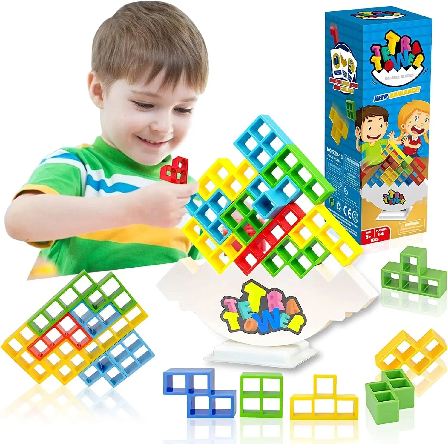 Tetra Tower® Jogos de Tetris em equipe para Crianças e Adultos 1