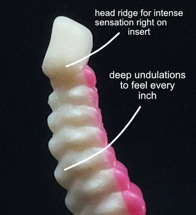 tentacle silicone dildo 3 small detail 1