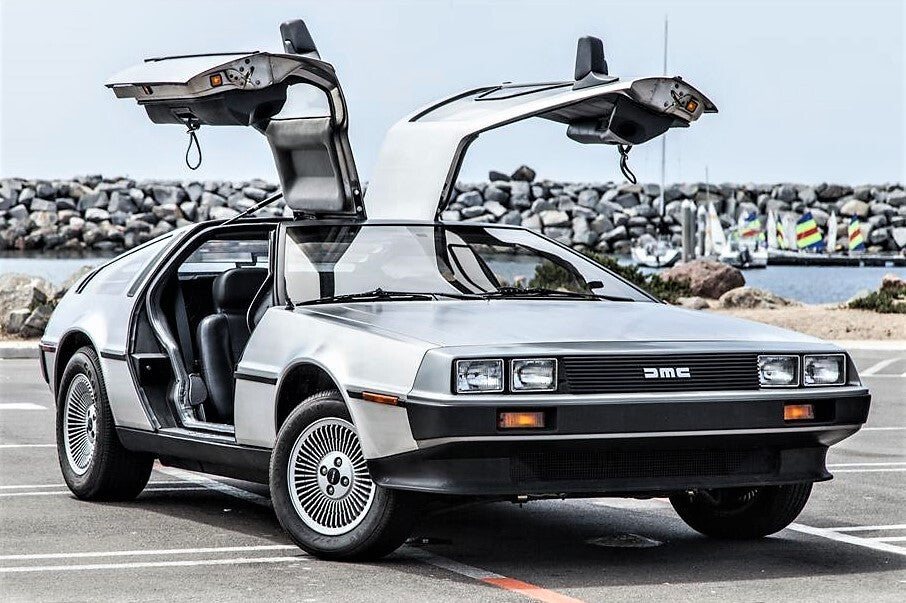 The DeLorean is an all time famous movie car from Back to the Future.