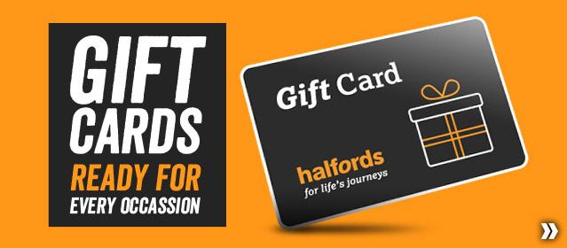 Halfords Gift Card