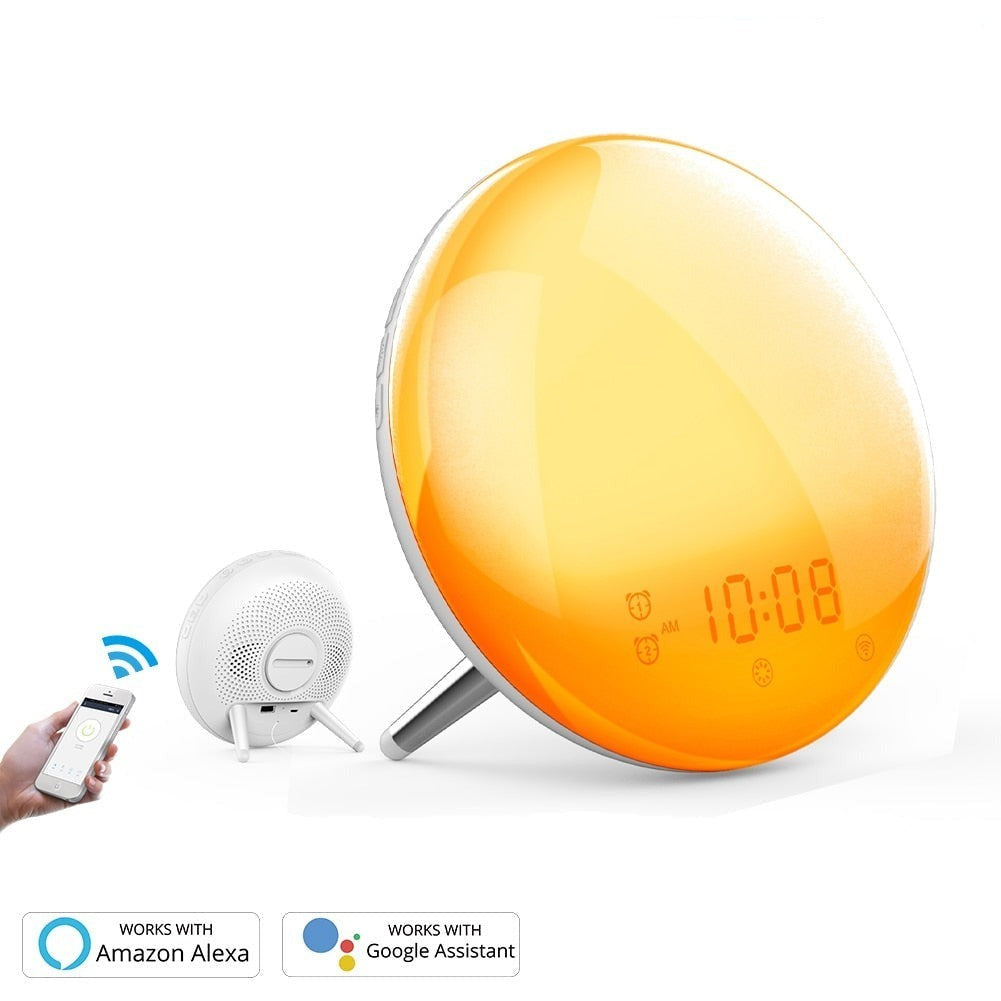 google home wake up light