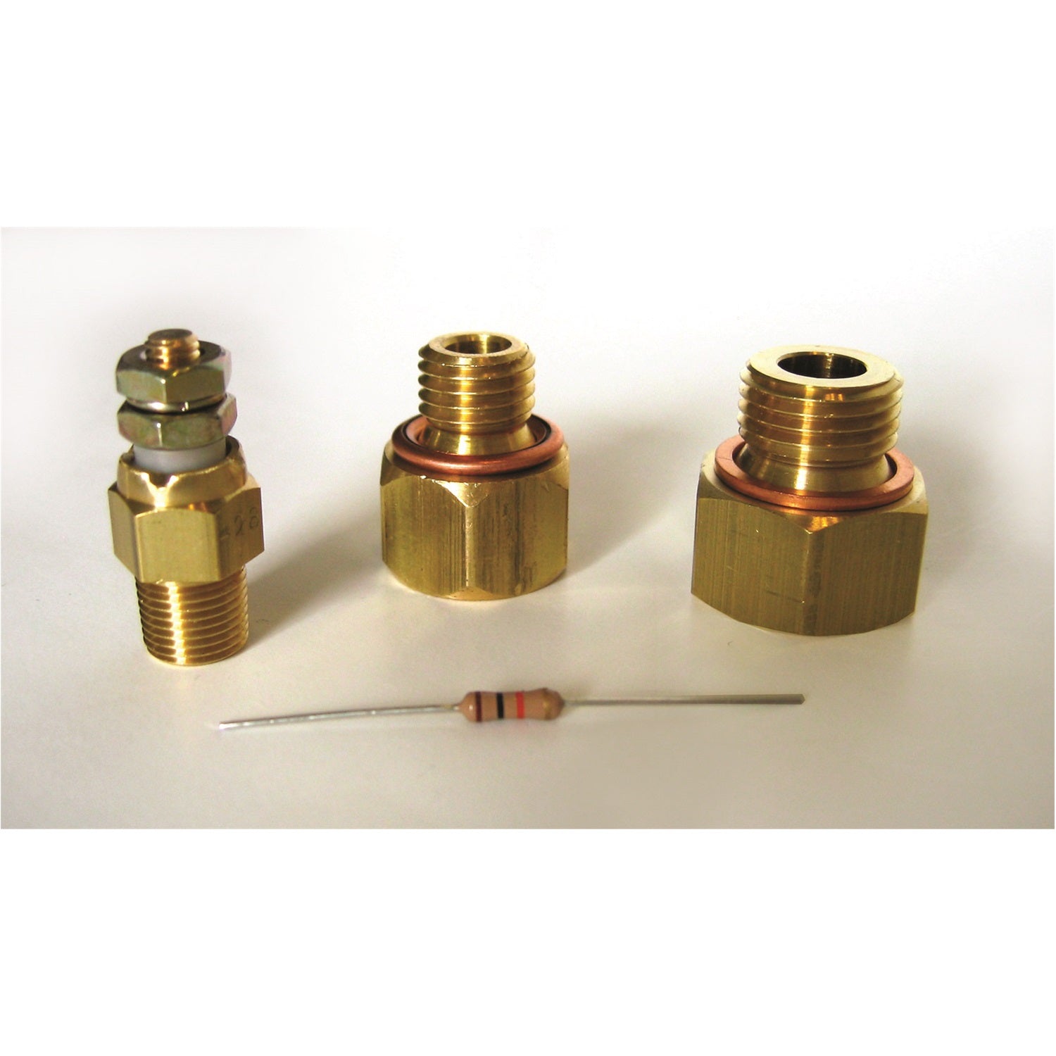 GAUGE INSTALL KIT FOR LS ENGINES, INCL. FITTINGS, SHORT TEMP SENSOR, MANUAL