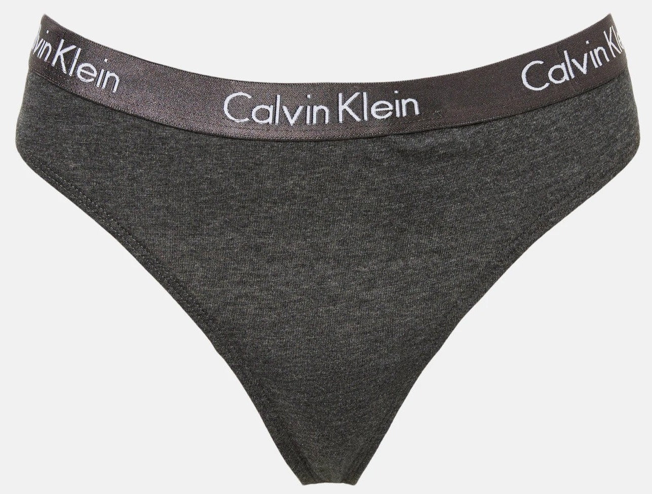Calvin Klein Women's Surface Seamless Thong 3-Pack - Black/Grey  Heather/Nymph's Thigh