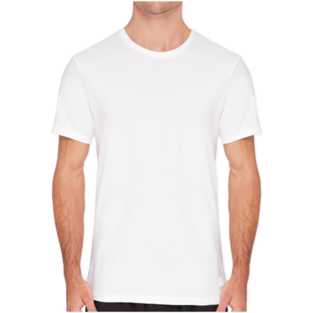 Nautica Men's Cotton Crew Neck Short-Sleeve T-Shirt Tee 4-Pack - White