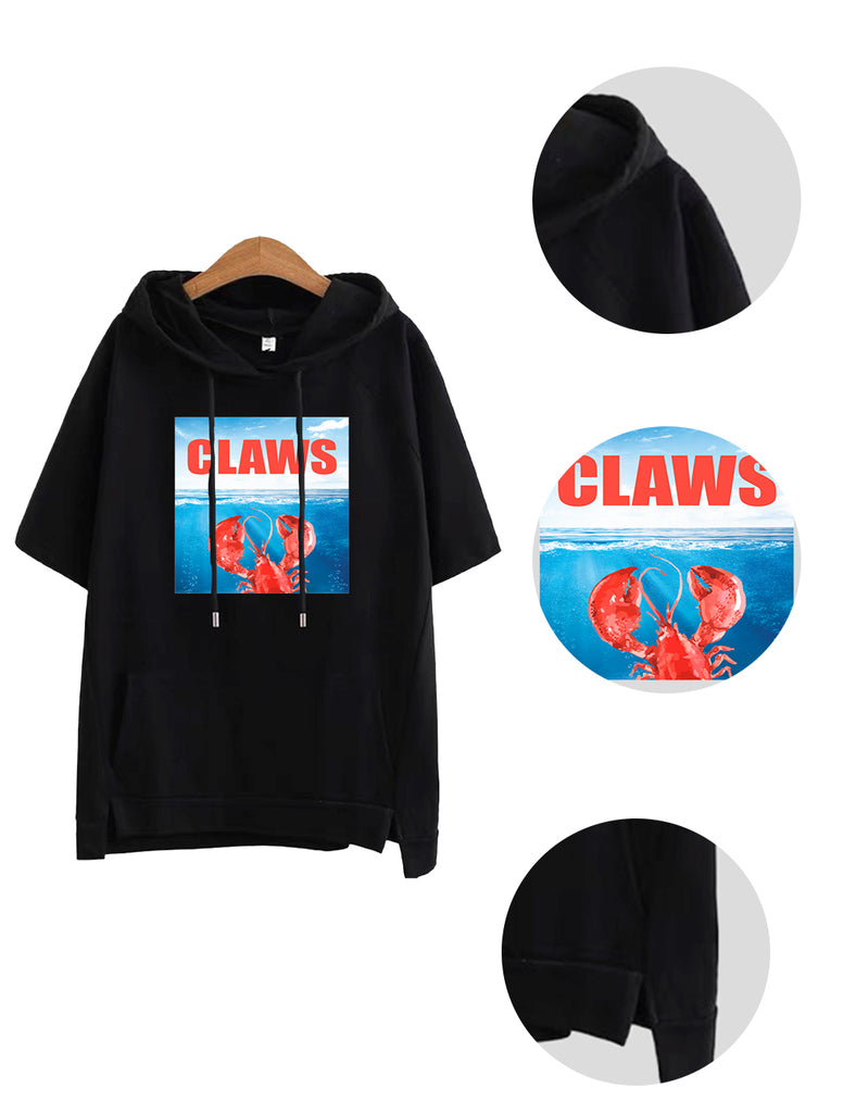 Women Plus Size Claws - Jaws Parody. Funny Lobster T-Shirt