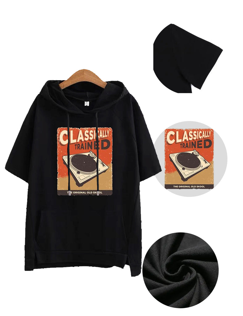 Women Plus Size Classically Trained Vintage Turntable T-Shirt