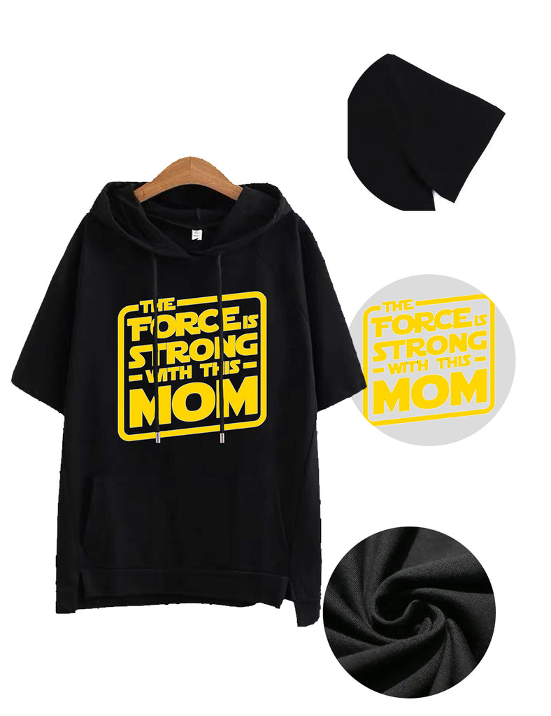 Women Plus Size The Force Is Strong With This Mom T-Shirt