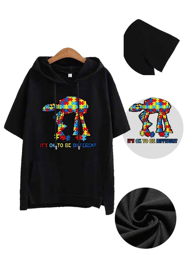 Women Plus Size AT-AT Autism T-Shirt