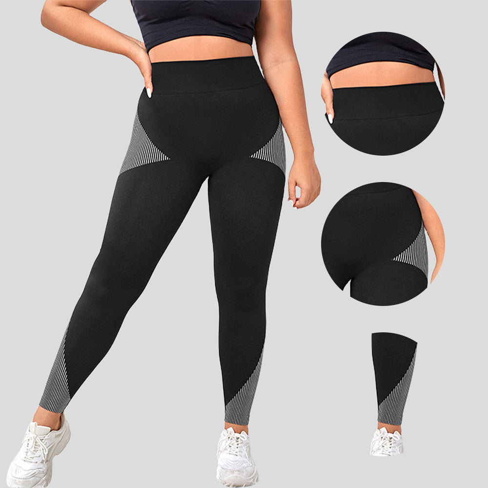 Women Plus SizeHigh Waist Workout Compression Tummy Yoga Pants