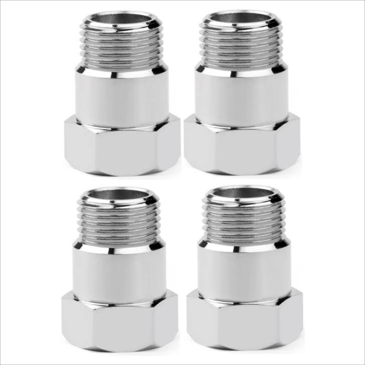 4PCS 32mm M18 X 1.5 Bung O2 Oxygen Sensor Spacer Test Pipe Extension Extender Adapter Generic