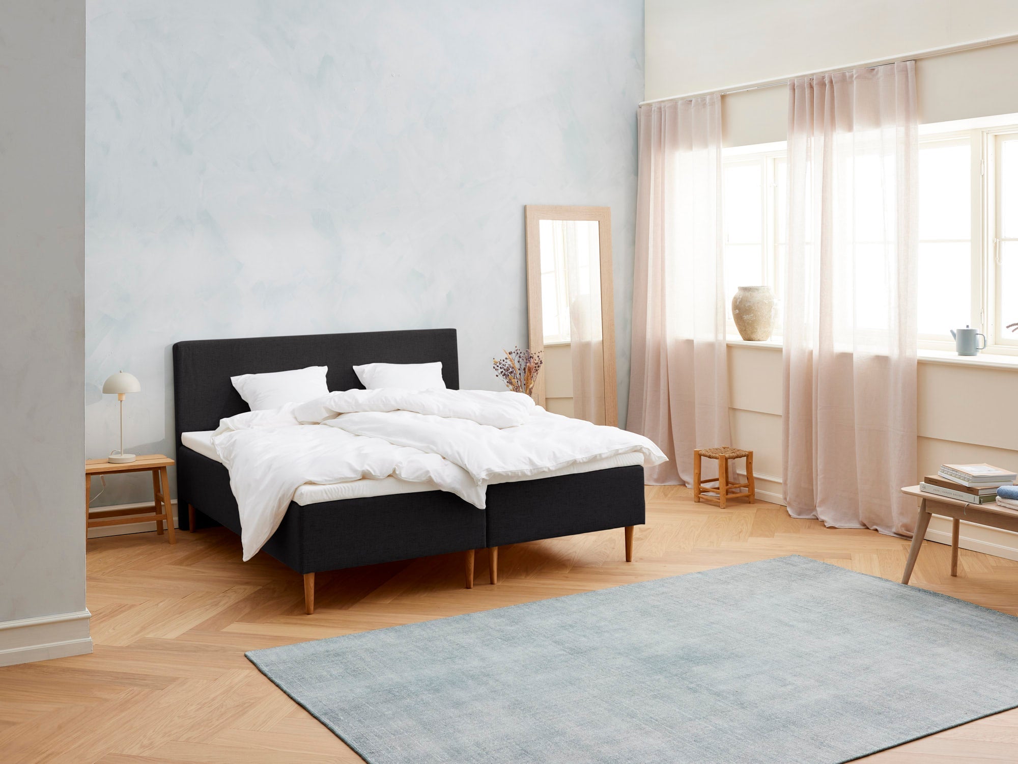 Fagmandens – Kølende | Boxmadras (Sort) 180×200 cm.