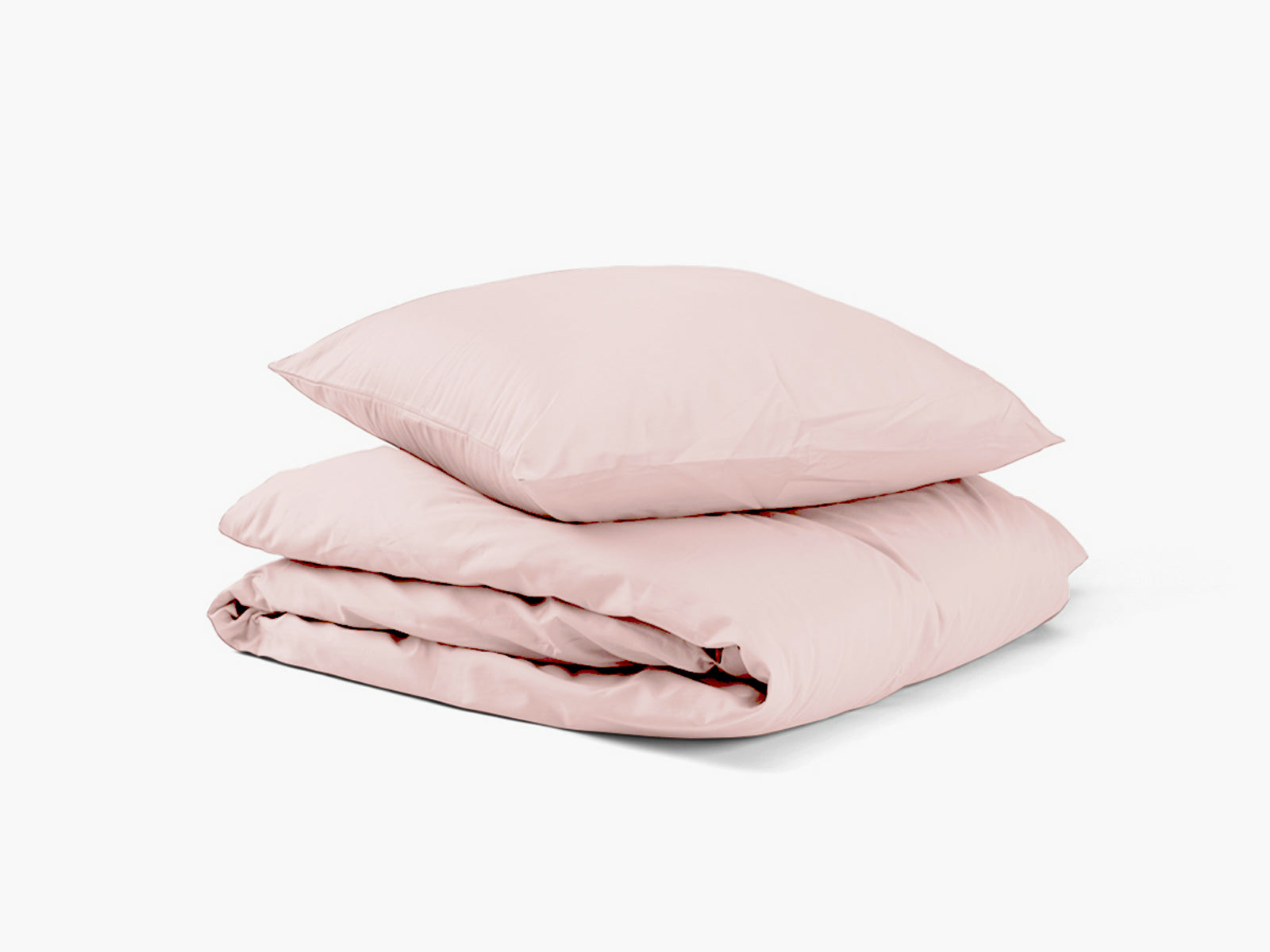 Top Linen Satin Sengesæt 140×200 – Rosa