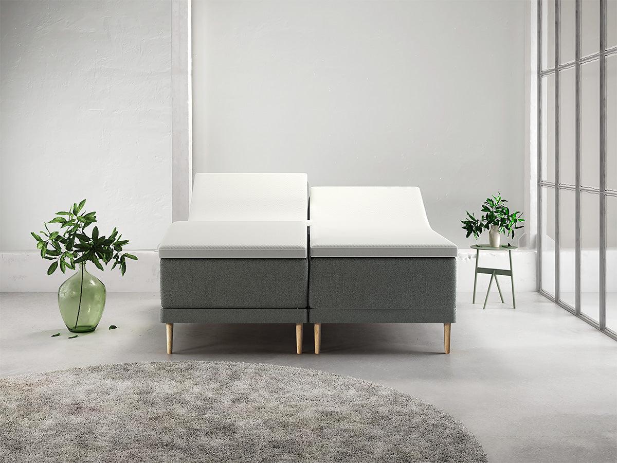 Boxelevation Tencel (Antracit) – 160×200 cm.