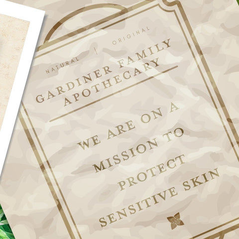 Gardiner Family Apothecary are on a mission to protect sensitive skin 