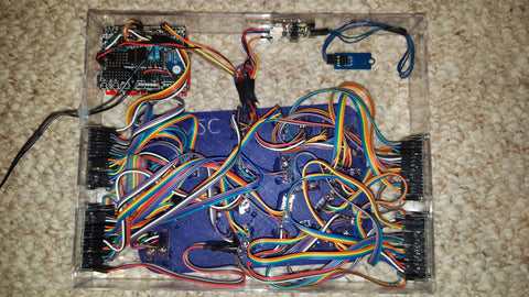 Blinky Blinky Plate wiring complete