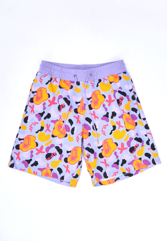 Doodle Printed Shorts – AlphaStyle
