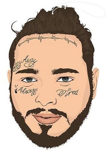 Pro And Hop Air Freshener Post Malone Bun The Tangerine Fox Watch post malone learn how to tattoo, and give his buddy a tattoo of his daughter's drawing. pro and hop air freshener post malone bun