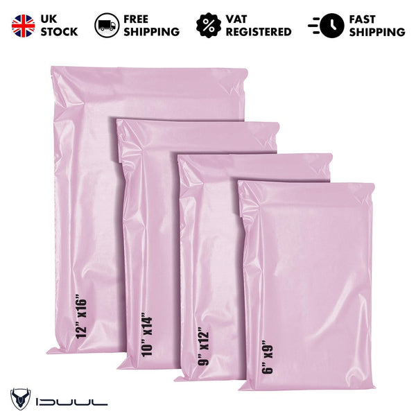 100 Mixed Size Mailing Postage bags Self-Seal Closure Parcel Bags for Posting Clothes, Tempered Proof Envelope, Small to Large Packaging Bags selfseal mailbags mailing  bag 8