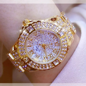 Women Watches Diamond Gold Watch Ladies Wrist Watches Luxury Brand - Paris Jewelry