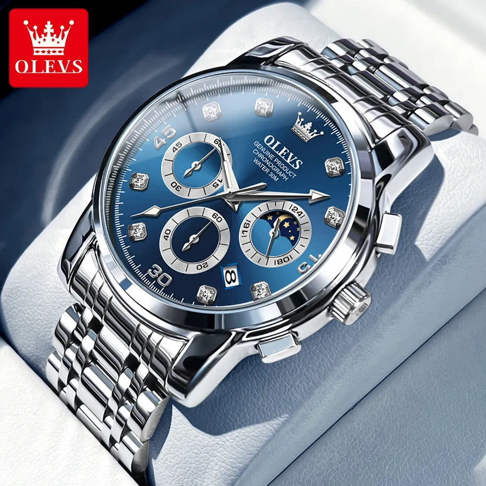 OLEVS Luxury Watch for Men Original High Quality Men's Quartz
