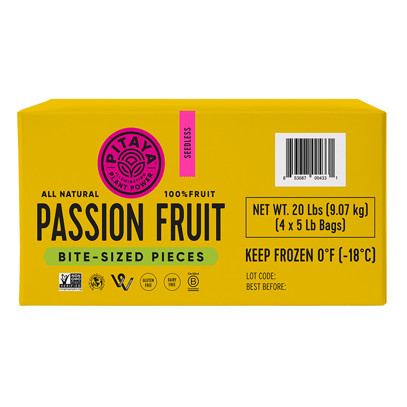 Natural Passion Fruit Cubes