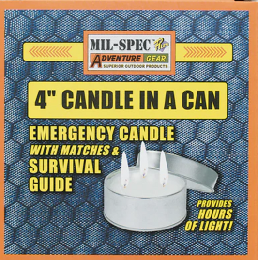 Triwick 120-hour Survival Candle/Camping Stove