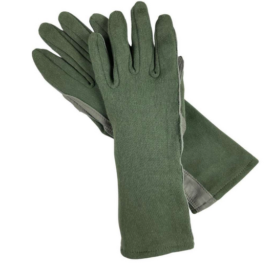 ARMY GRAY SUEDE GLOVES BARBED WIRE HANDLERS – Armed Forces Supply