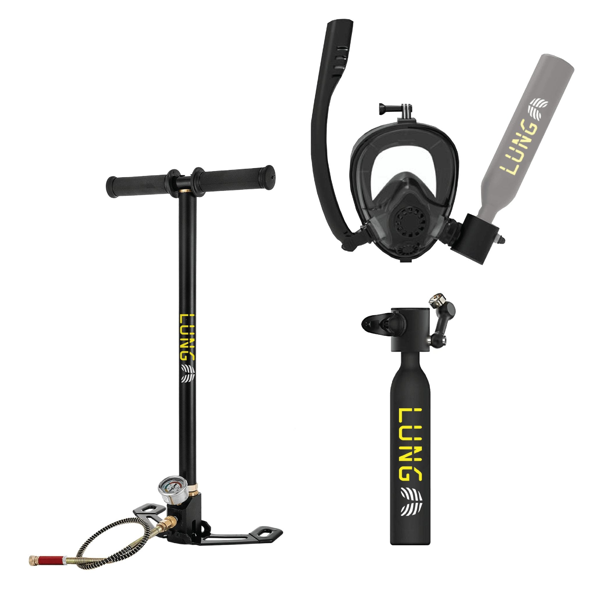 Image of Lung T-500™ + Hand Pump + Sub-Mask