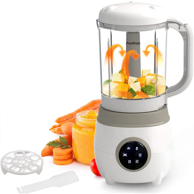 Baby Food Blender, Baby Food Maker Steamer and Blender, 6 in 1 Puree Maker  20OZ