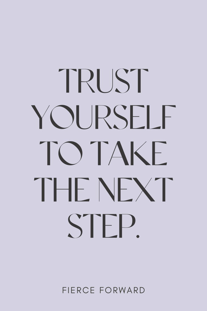 trust yourself quote