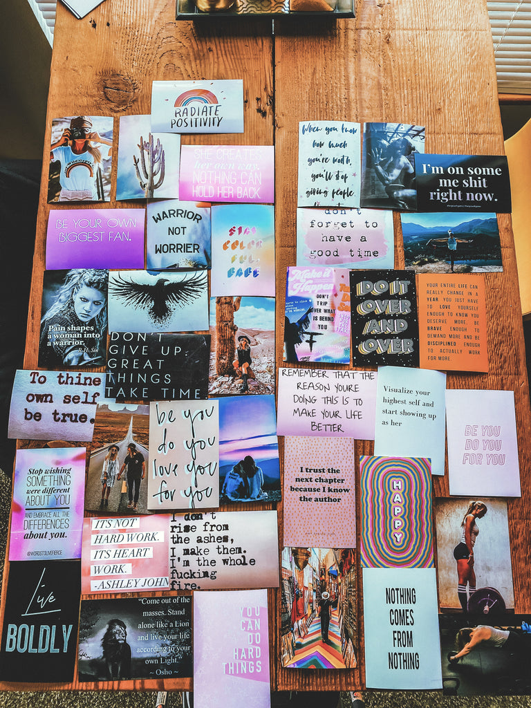 Creating Vision Board Ideas to Manifest Your Dream Life