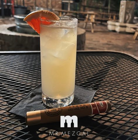 Mr. Mezcal with Cigar