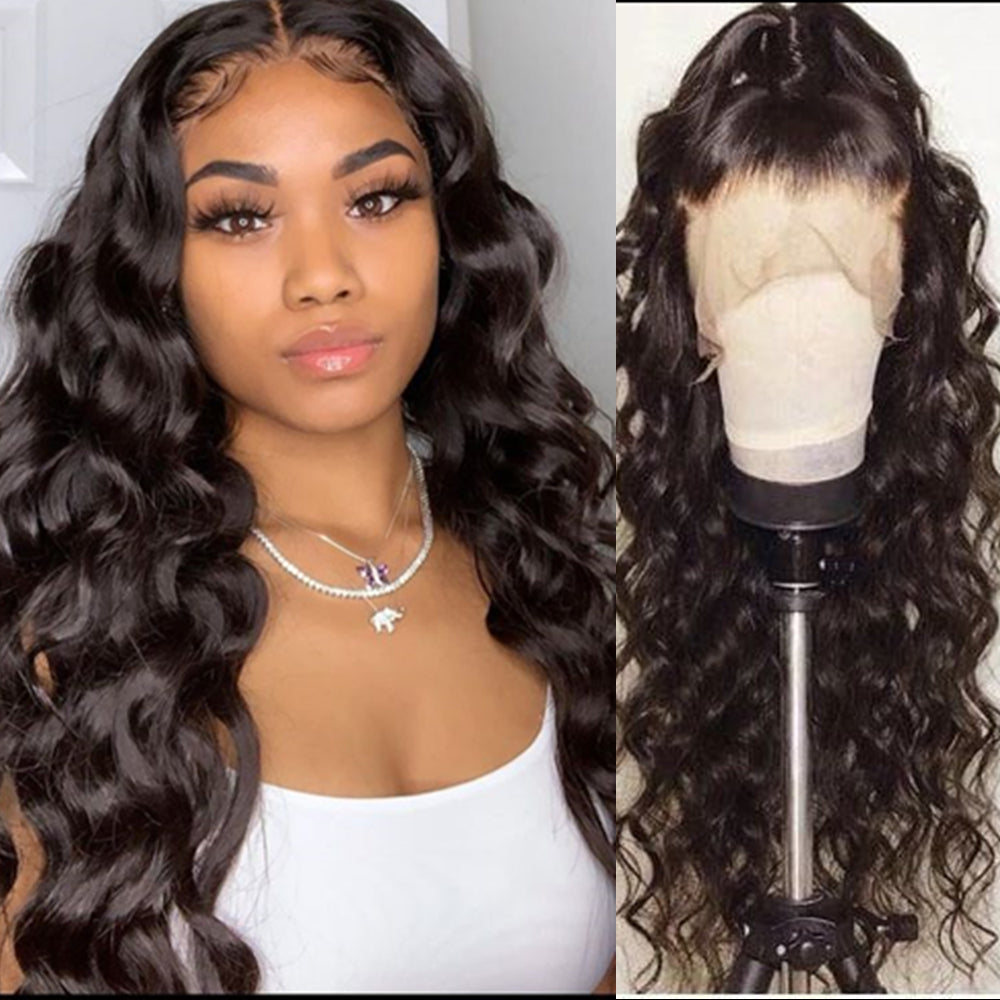 Brazilian Hair Full Lace Wig Loose Wave Natural Color SoGoodHair SG0170 ...