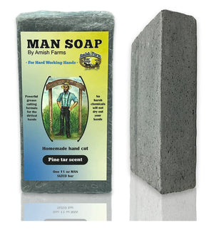 Amish Farms Soap Man Soap, The Hardworking Hand Soap - Eagle Nest Depot - Amish Soap