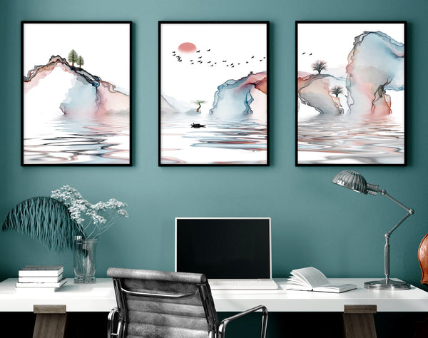 Calming Wall Art for office