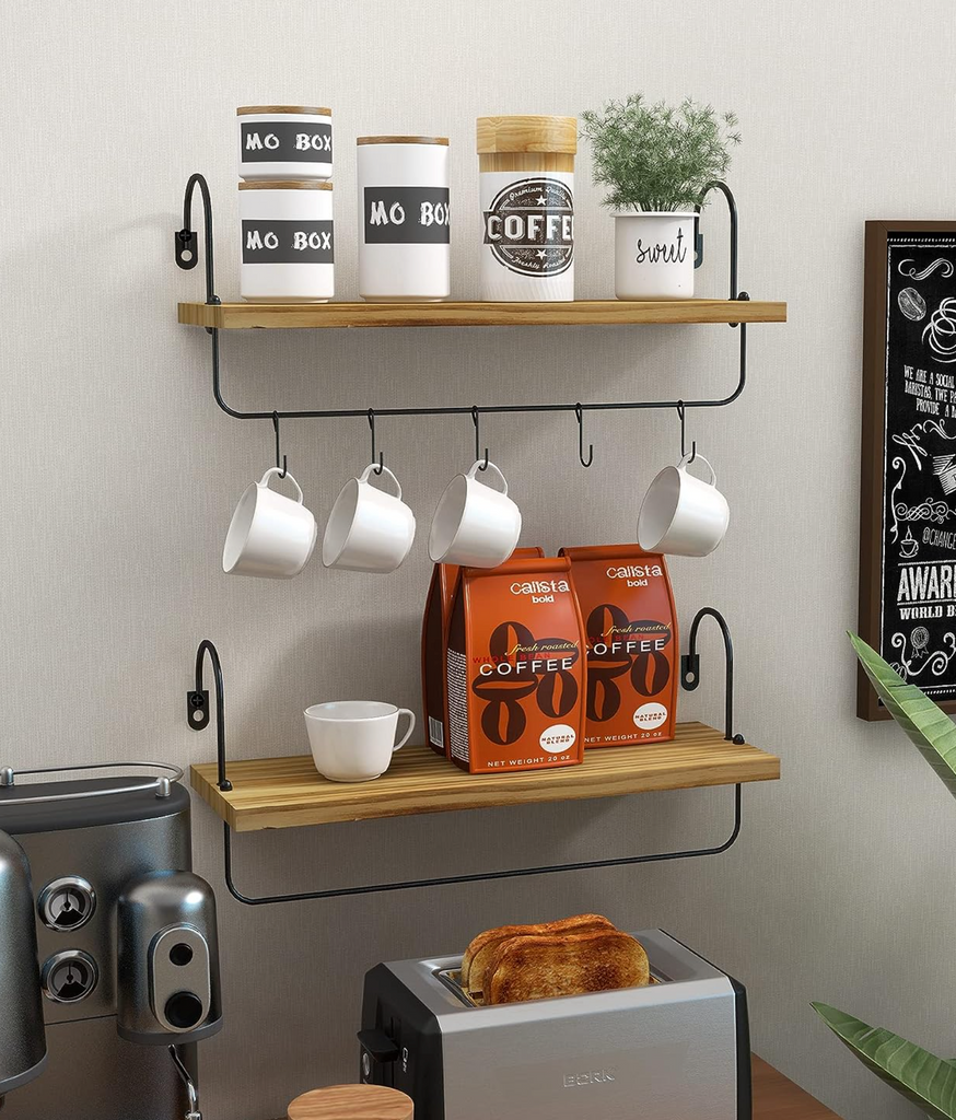 Kitchen Floating Shelves