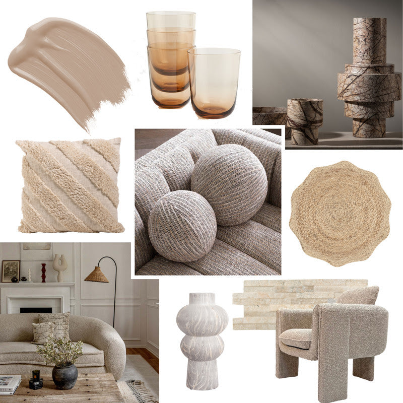 Grounded Neutral Colours in Home decor