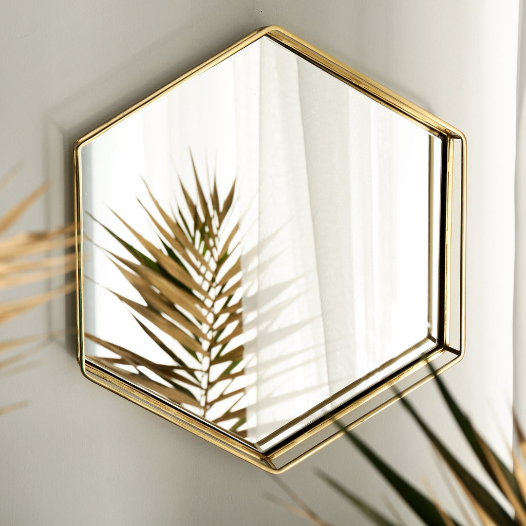 Gold wall decor