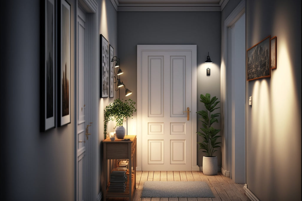 narrow hallway art ideas