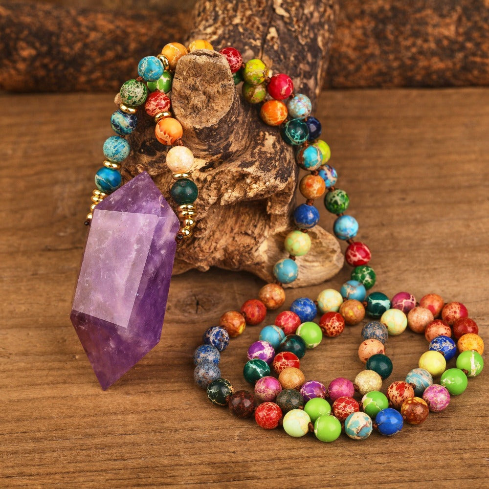 Design Your Own Mala Necklace - Includes Good Vibes Spritz - 108 Beads –  Krista Lynn Designs