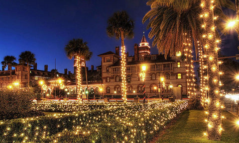 St. Augustine, Florida xmas lights