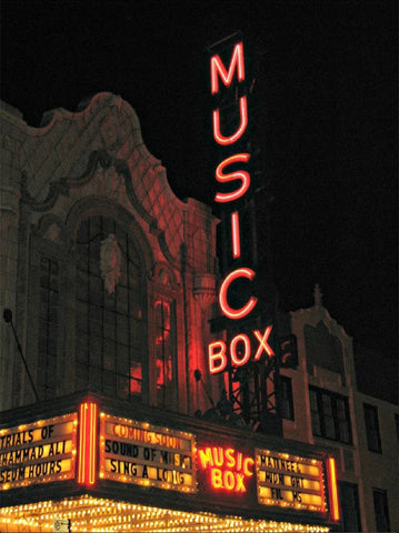 Music Box neon signs tour, Chicago
