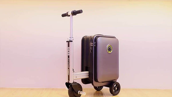 SE3S 20L Electric Suitcase, ABS Frame Portable Rideable Suitcase, 73.26WH  Removable Battery Speed 13km/h, Load 110kg Travel Bag