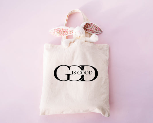God Is Greater Than The Highs and The Lows Tote Bag, Christian Tote Bags, 18 x 18
