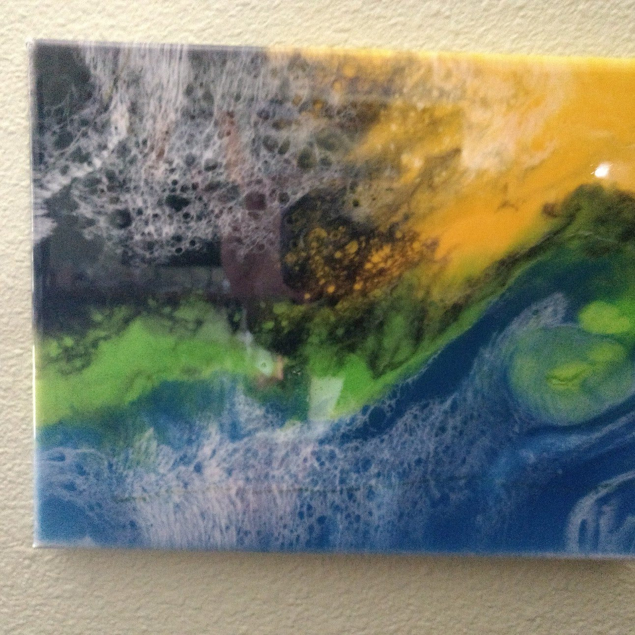 Custom Abstract Wall Art with Vivid Color Design