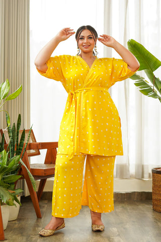 bandhani co-ord set