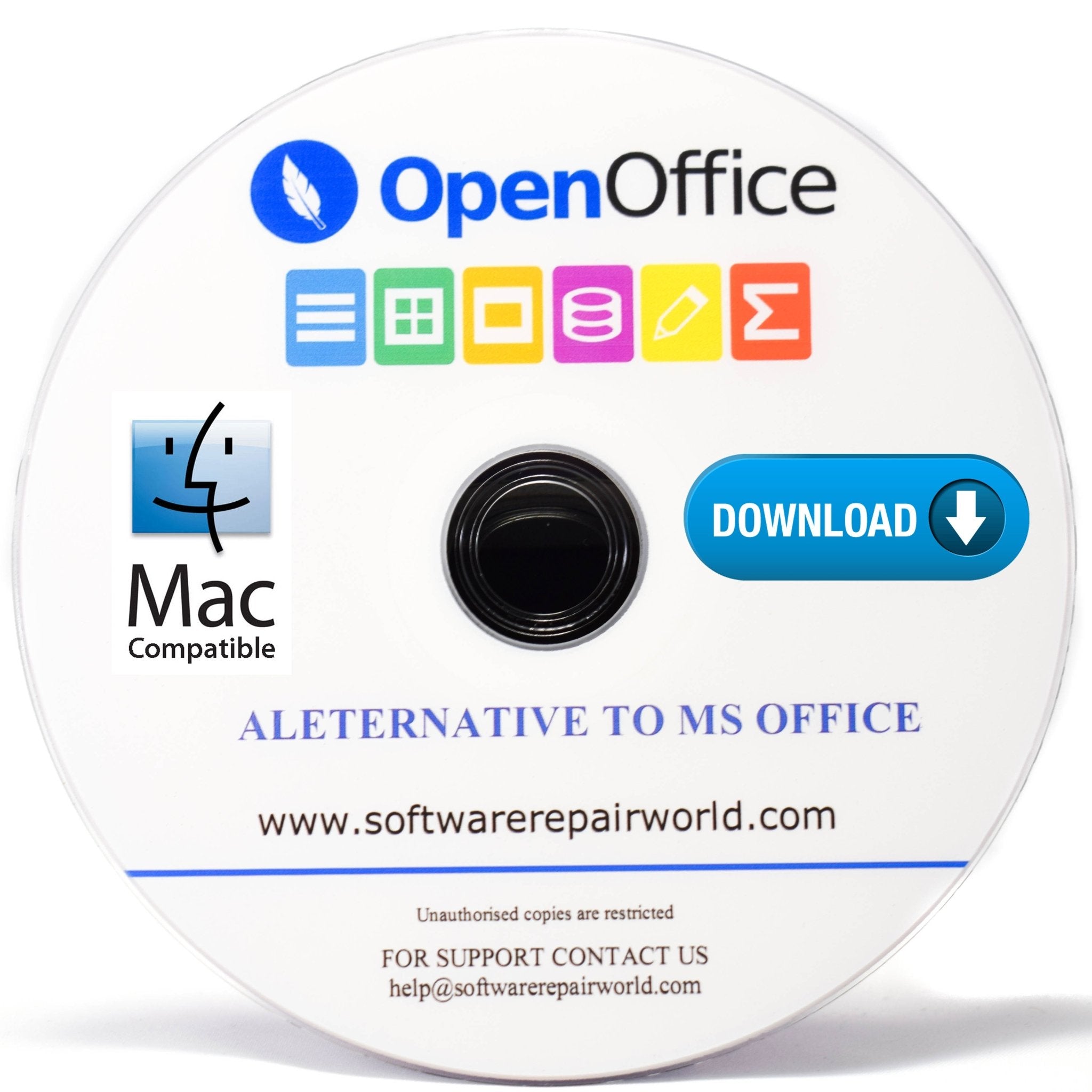 Open Office alternative to MS Office Word Excel for Apple Mac