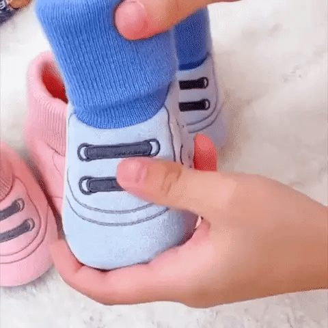 Chaussettes antidérapantes bébé - Stepi