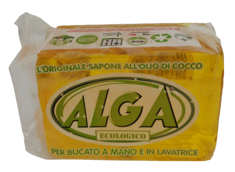 BOX ALGA BIO- 1 SAPONE IN GEL CONCENTRATO 1250ML-1 SGRASSATORE UNIVERSALE  500ml- 1 SAPONE SOLIDO-1 PERCARBONATO DI SODIO ATTIVATO (4 PEZZI) :  : Salute e cura della persona